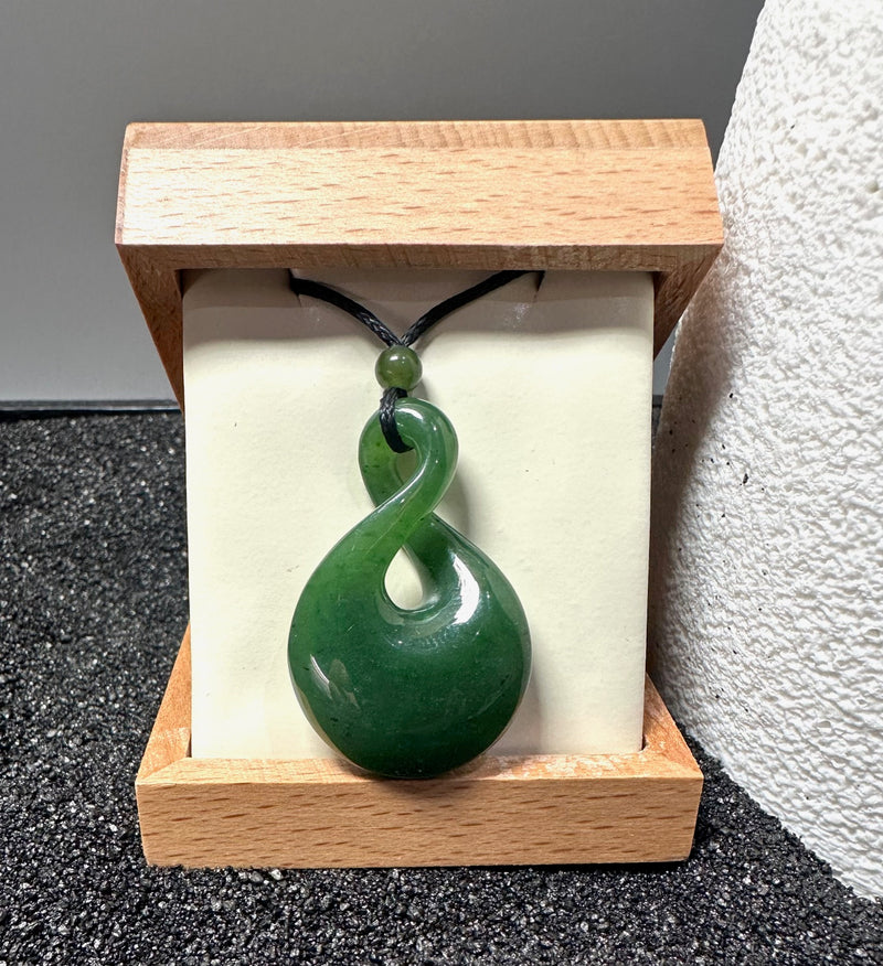 1.5" Infinity Twist Pendant