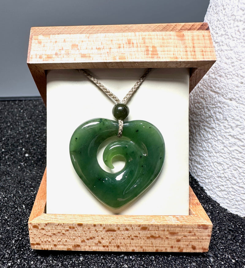 Koru-Heart Pendant, 2890