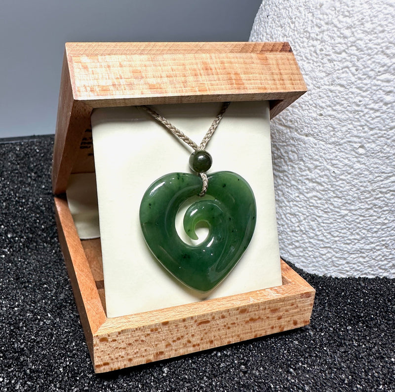 Koru-Heart Pendant, 2890