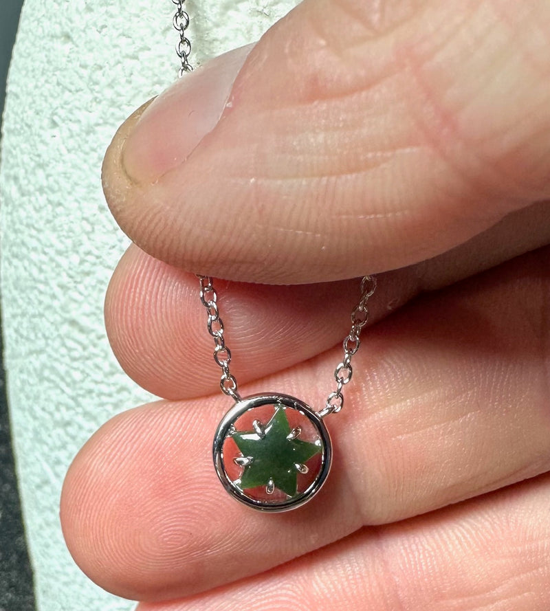 Silver Star Pendant - 2476