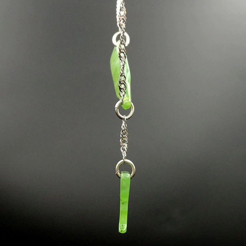 Jade Pendant – Bottle and Glass - The Jade Store