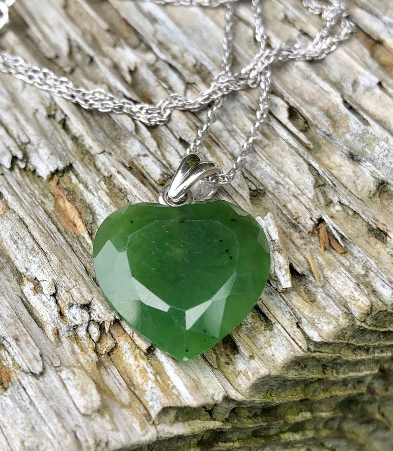 Faceted Heart Pendant, 1942