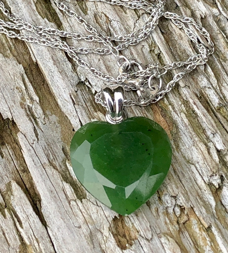 Faceted Heart Pendant, 1942