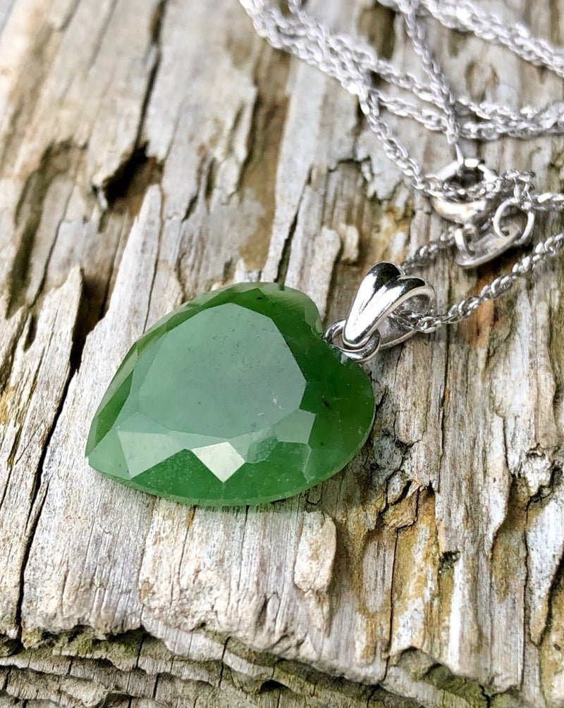 Faceted Heart Pendant, 1942