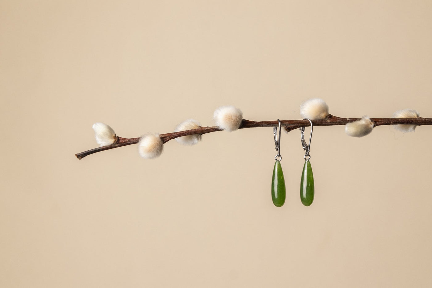 Jade Mine Canada jade drop earrings collection