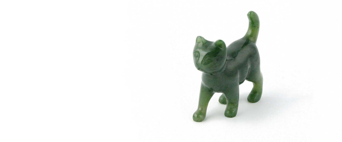 Jade Mine Canada jade cats collection