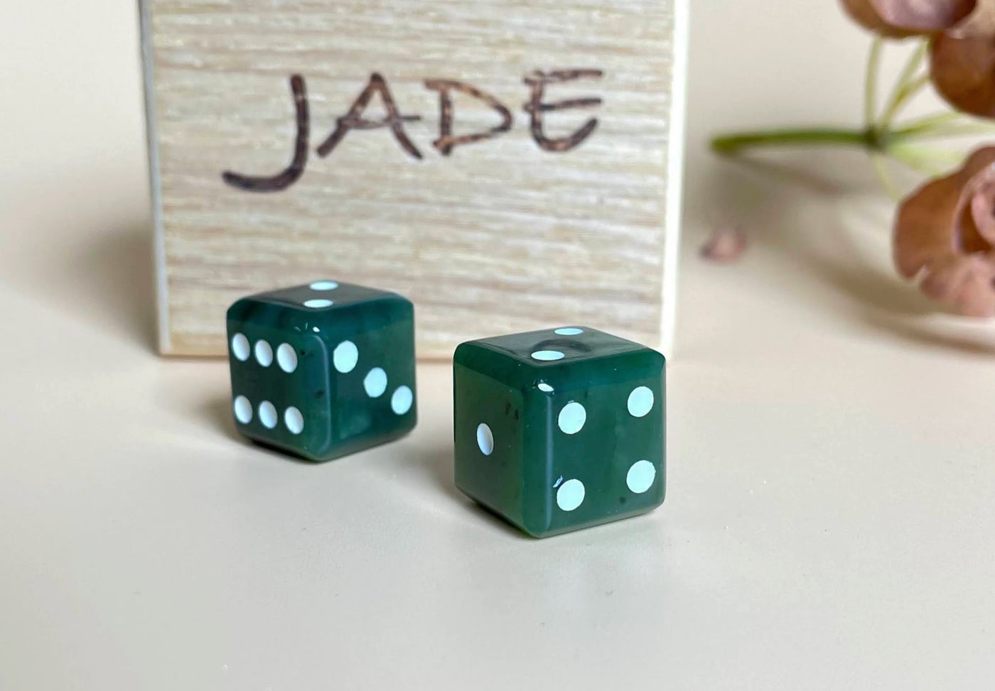 Jade Mine Canada jade dice collection
