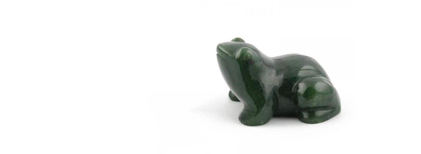 Jade Mine Canada jade frog collection