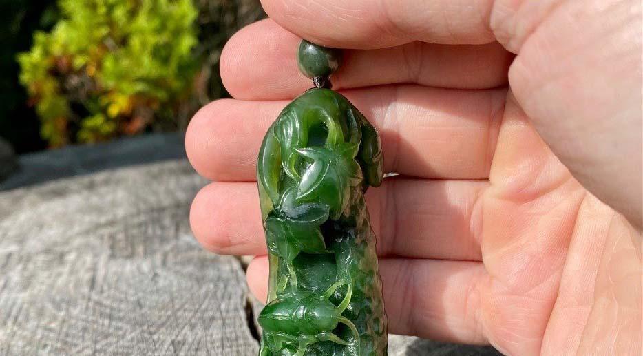Jade Mine Canada jade hand held pendants collection