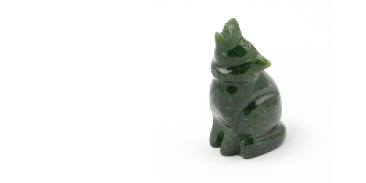 Jade Mine Canada jade wolves collection