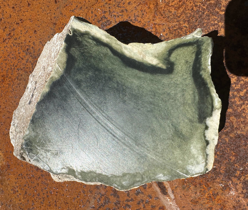 Wyoming Sage Nephrite Jade 8lbs