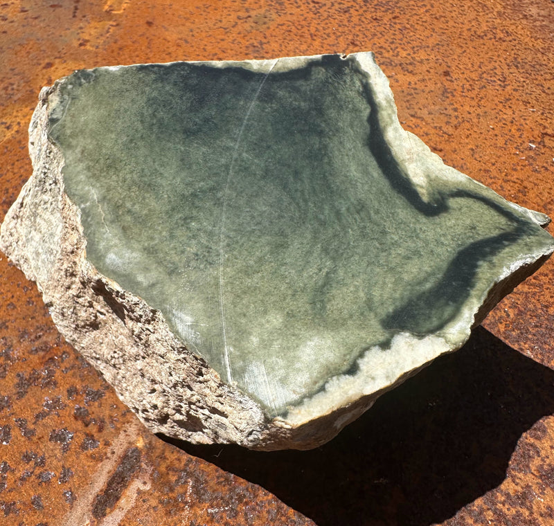 Wyoming Sage Nephrite Jade 8lbs