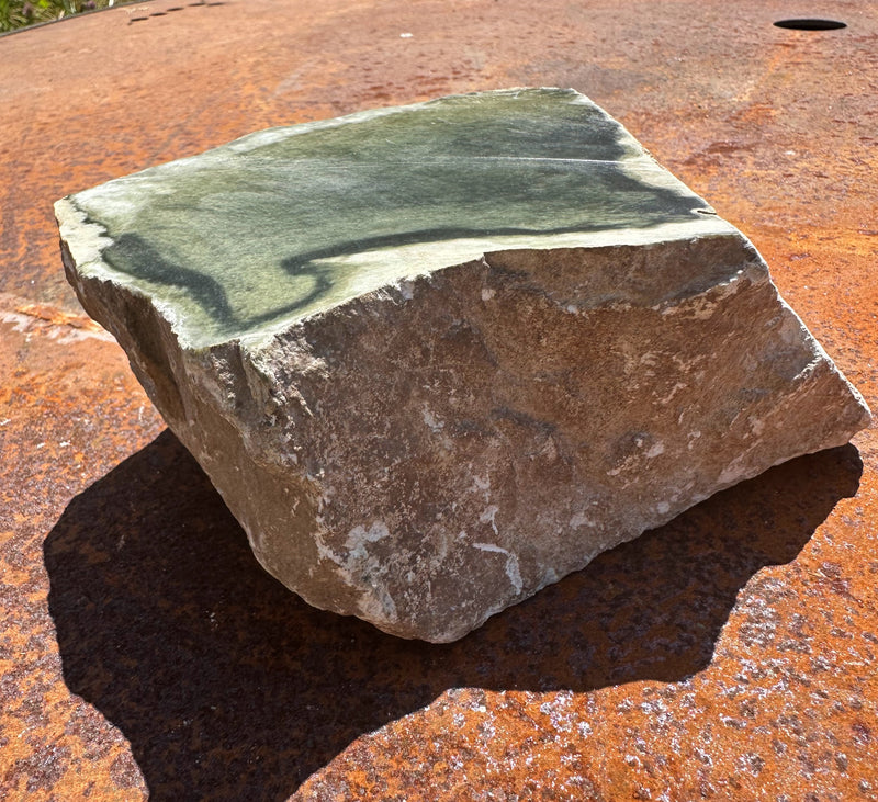 Wyoming Sage Nephrite Jade 8lbs
