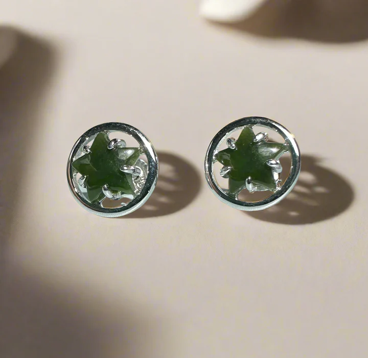 Star Stud Earrings, 6544