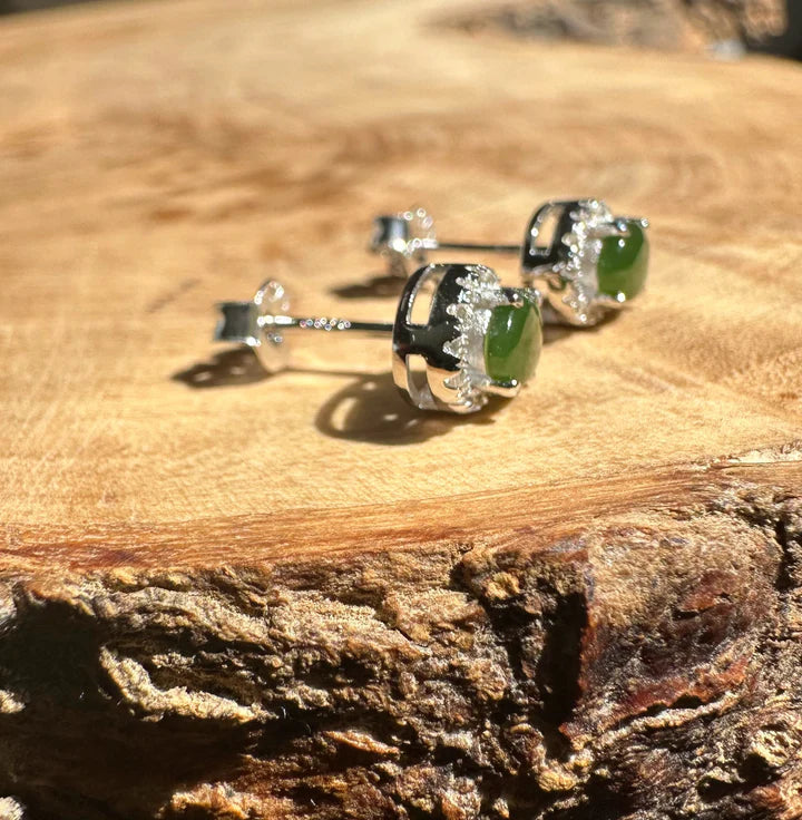 Oval Stud Earrings, 2908