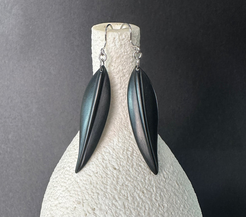Black Jade Earrings