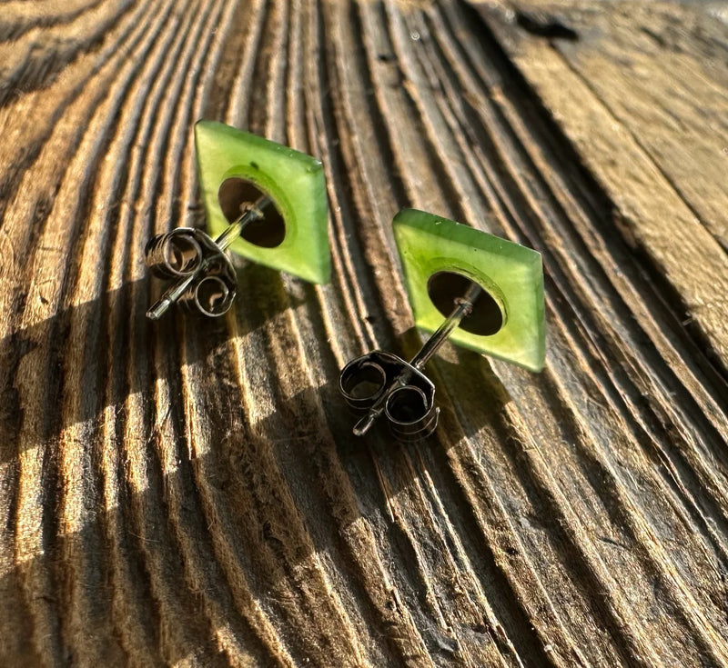 Pyramid Stud Earrings, 2948