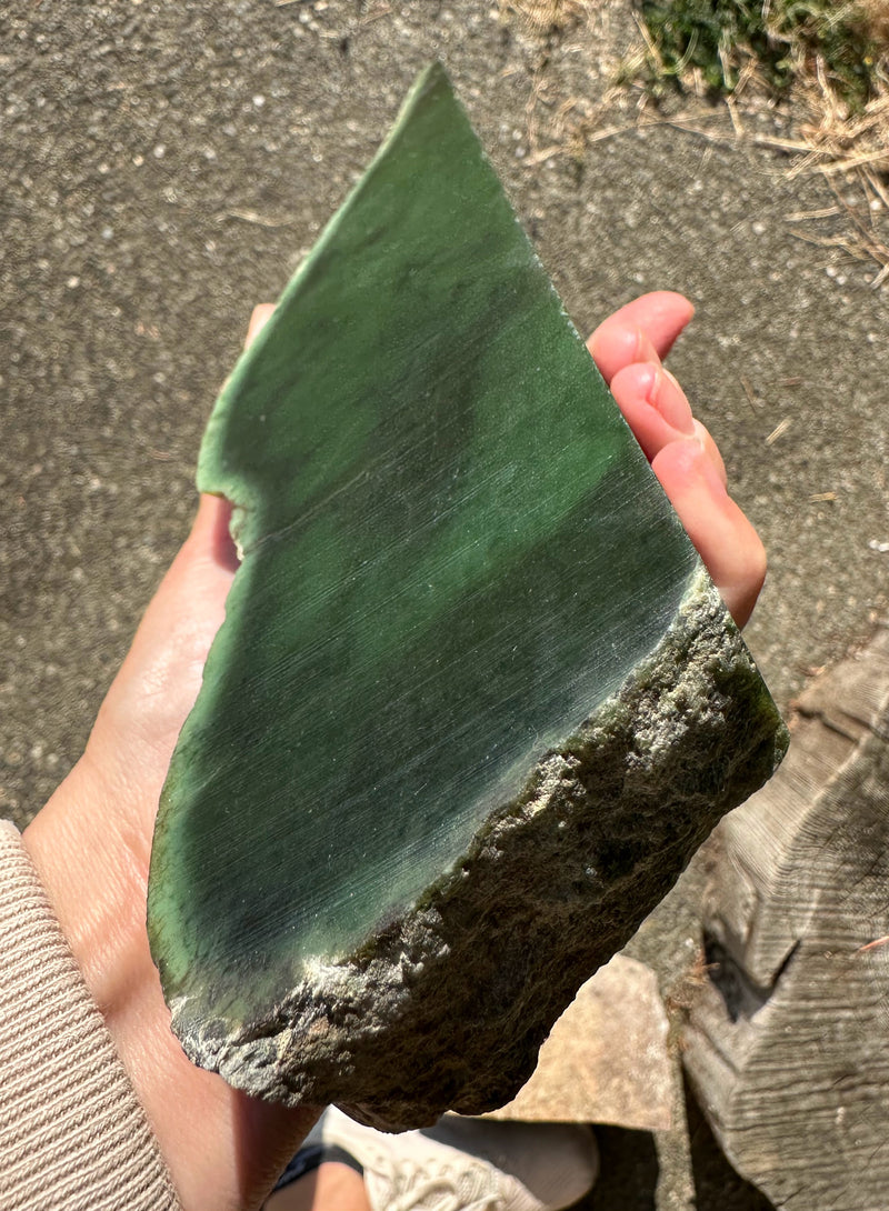 A Grade Canadian Nephrite Jade - 2lbs 15oz