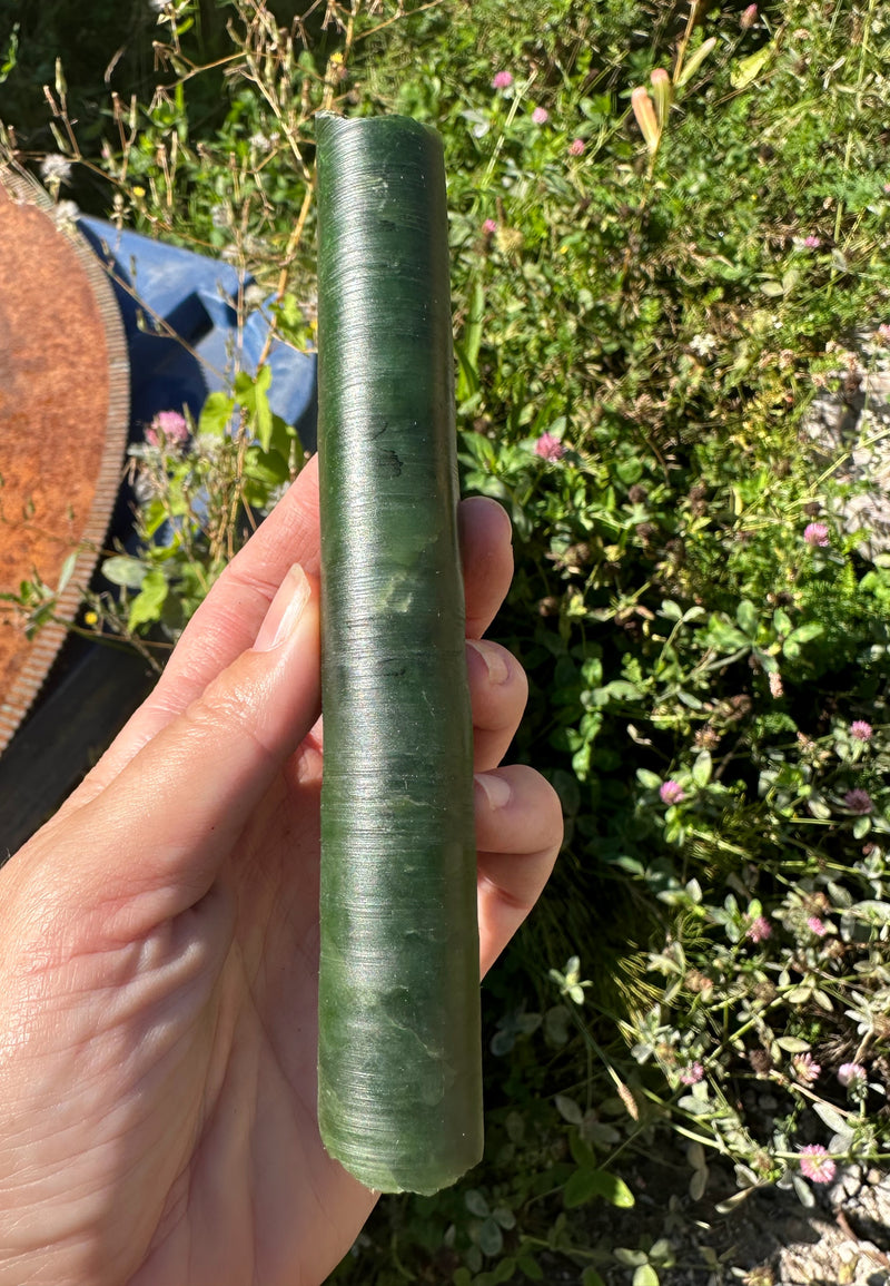 Canadian Nephrite Jade Core - 6" A+