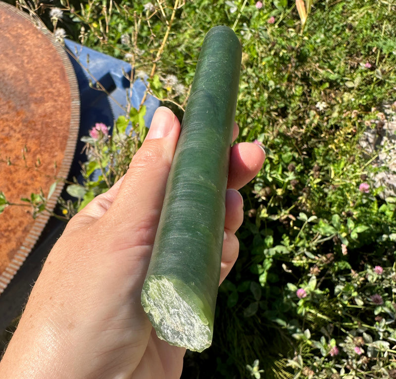 Canadian Nephrite Jade Core - 6" A+