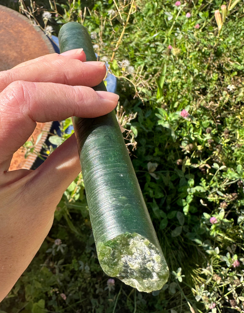Canadian Nephrite Jade Core - 6" A+
