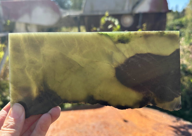 Siberian Jade Slab - 326grams