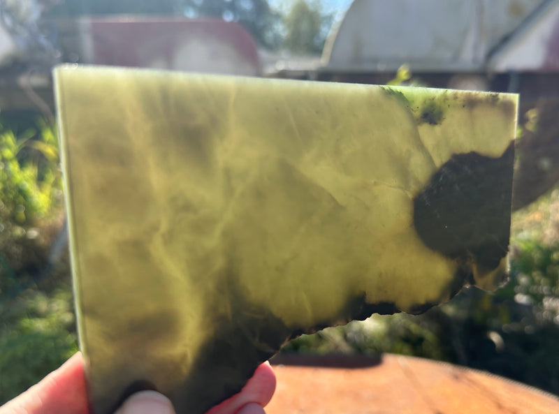 Siberian Jade Slab - 326grams