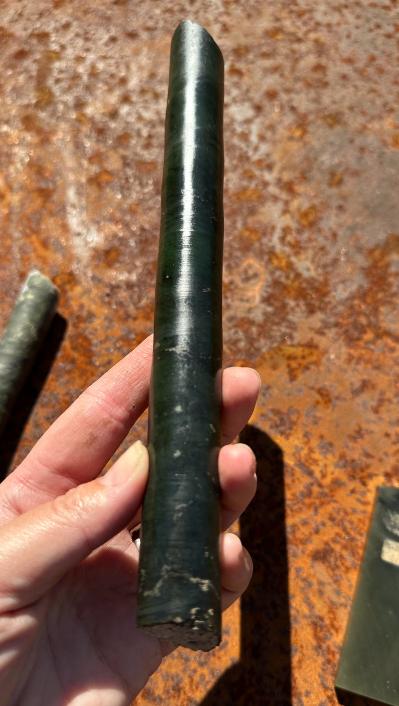 Canadian Nephrite Jade Core - 8.5"