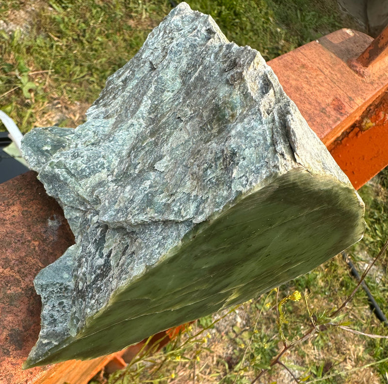 Canadian Nephrite Jade, 6lbs from the Ogden Mountain Mine