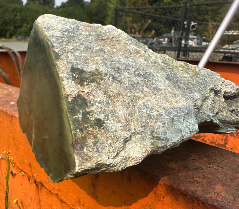 Canadian Nephrite Jade, 6lbs from the Ogden Mountain Mine