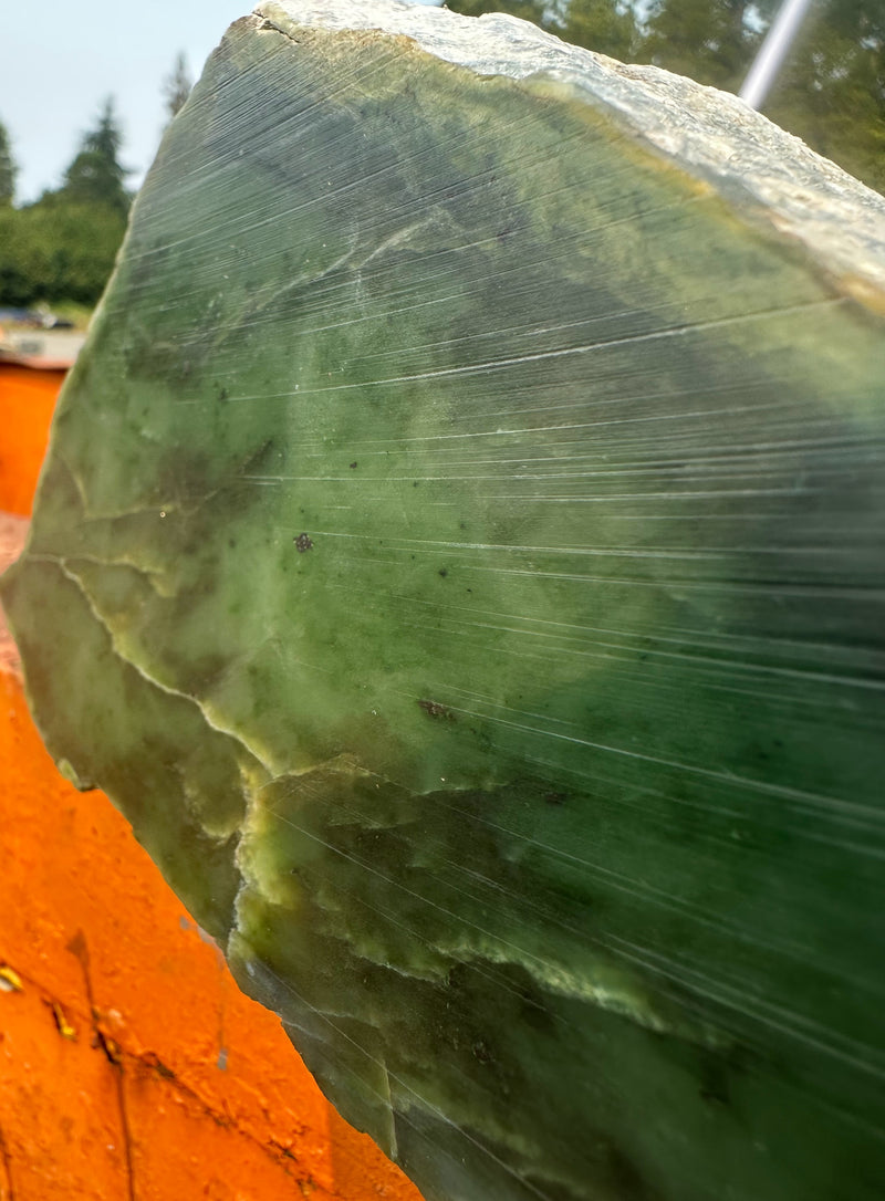Canadian Nephrite Jade, 6lbs from the Ogden Mountain Mine