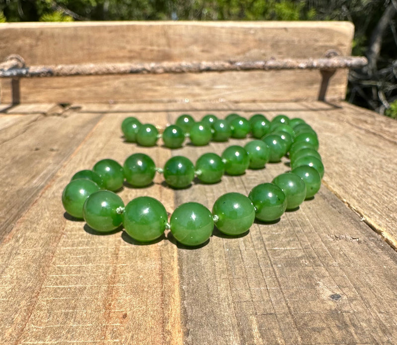A+ Beaded Necklace - 18"