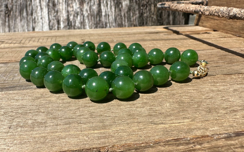 A+ Beaded Necklace - 18"