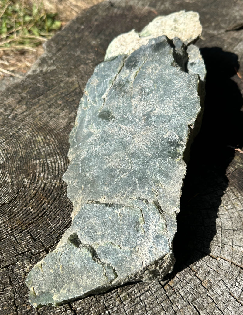 Bright Green Polar Jade - True Canadian Polar Jade 7lbs 1oz