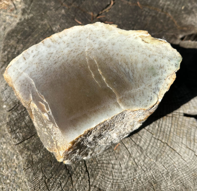 Siberian White Jade Rough - 16.2lbs