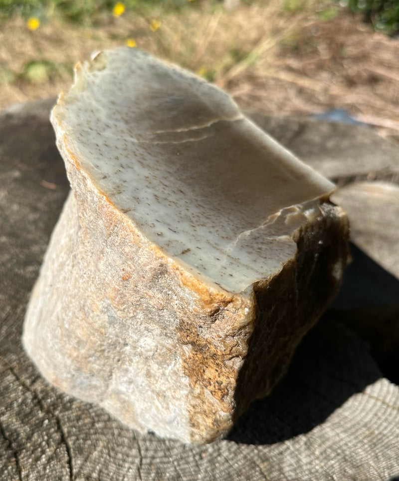 Siberian White Jade Rough - 16.2lbs