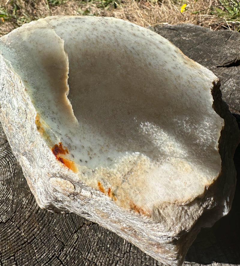 Siberian White Jade Rough - 16.2lbs