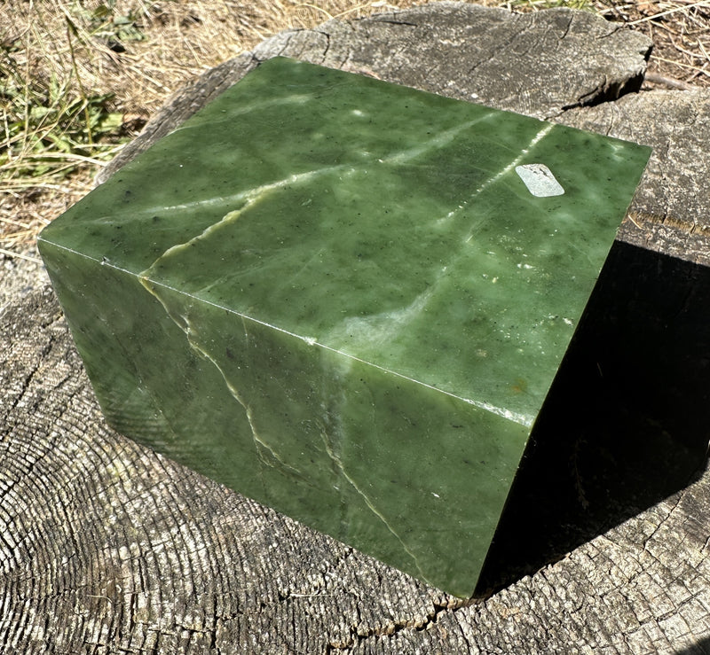 Canadian Nephrite Jade, 9lbs from the Ogden Mountain Mine