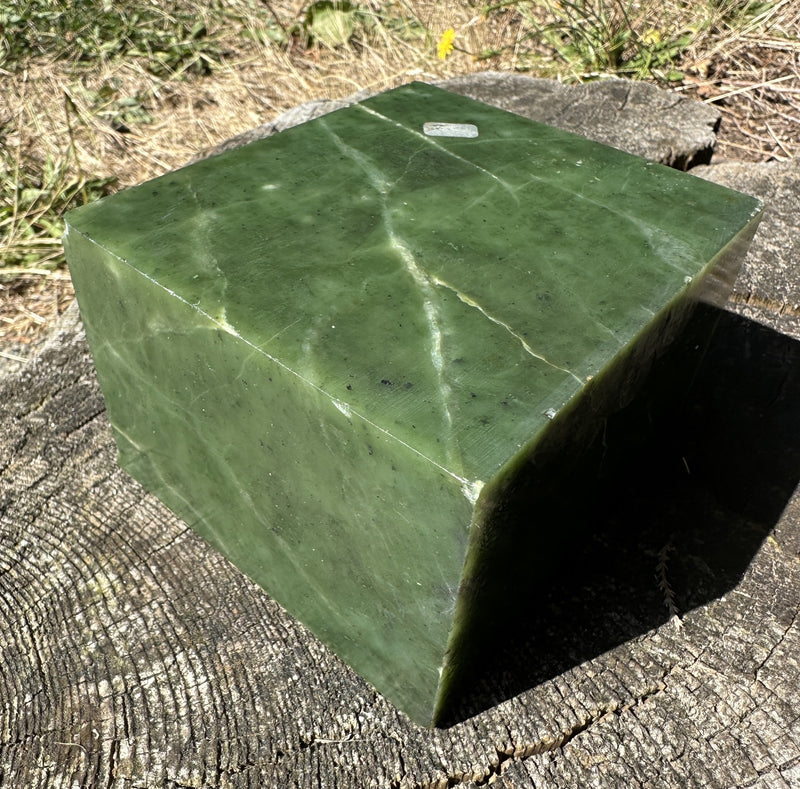 Canadian Nephrite Jade, 9lbs from the Ogden Mountain Mine
