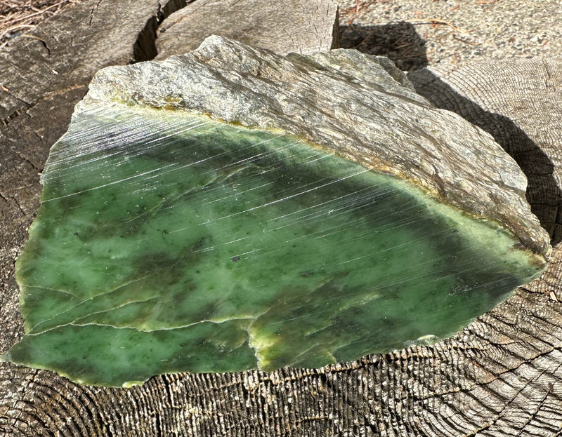 Canadian Nephrite Jade, 6lbs from the Ogden Mountain Mine