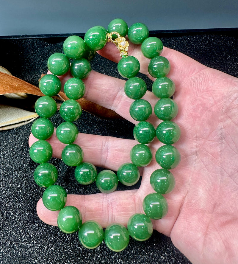 13mm AA Canadian Bead Necklace - 20