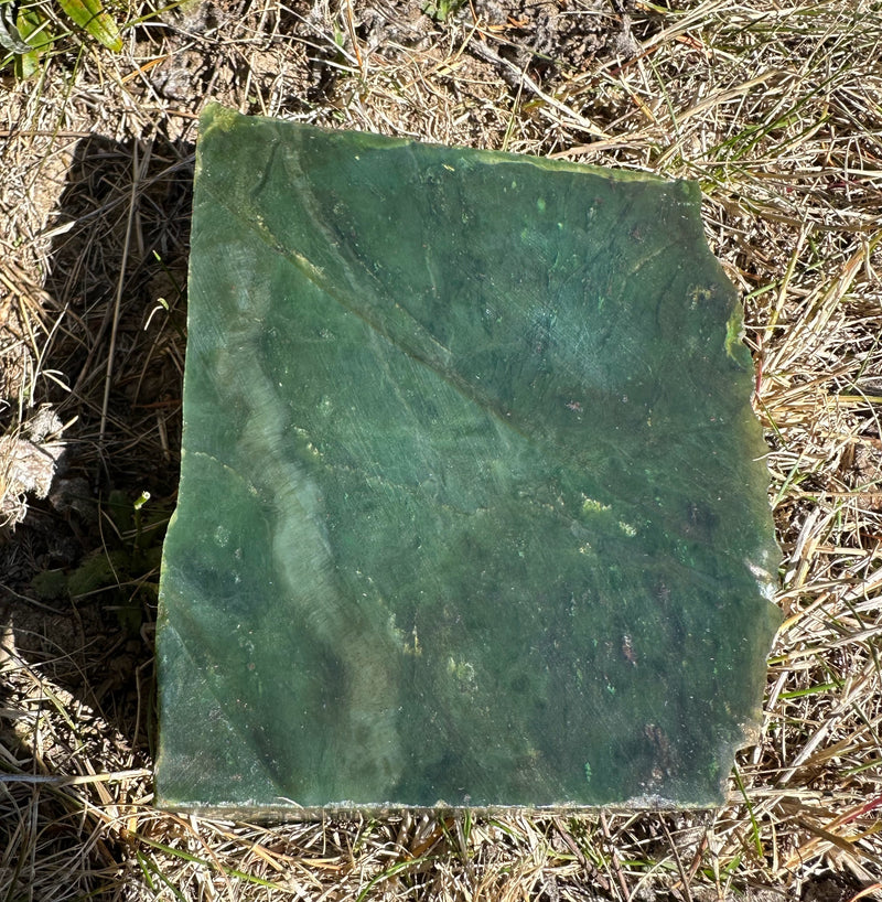 Canadian Nephrite Jade, 1lb 9oz from the Ogden Mountain Mine
