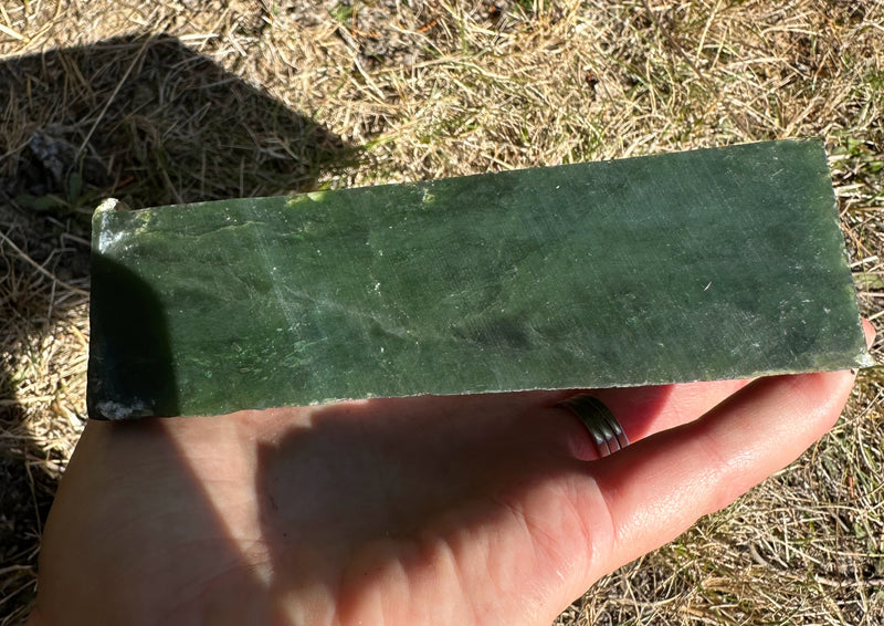 Canadian Nephrite Jade, 1lb 9oz from the Ogden Mountain Mine
