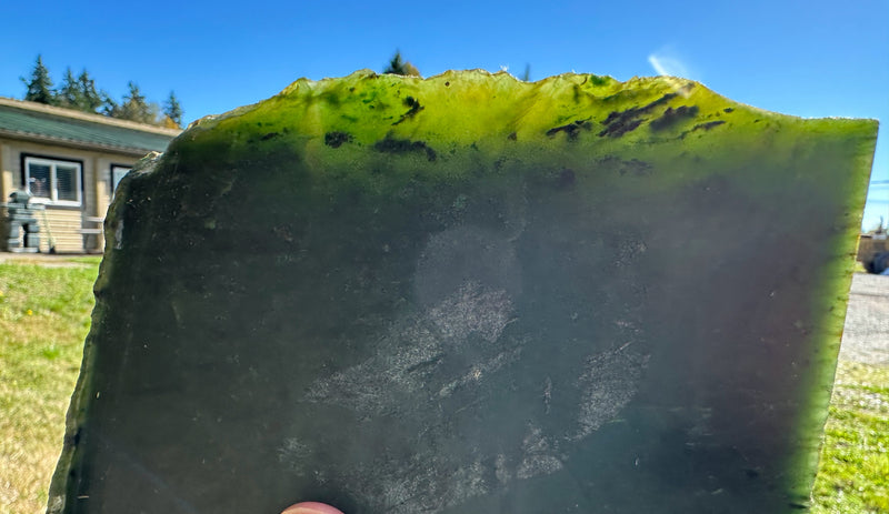 Canadian Nephrite Jade, 1lb 9oz from the Ogden Mountain Mine