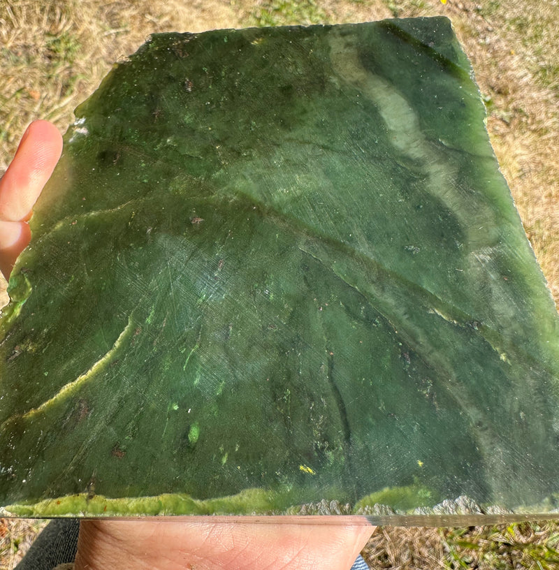 Canadian Nephrite Jade, 1lb 9oz from the Ogden Mountain Mine