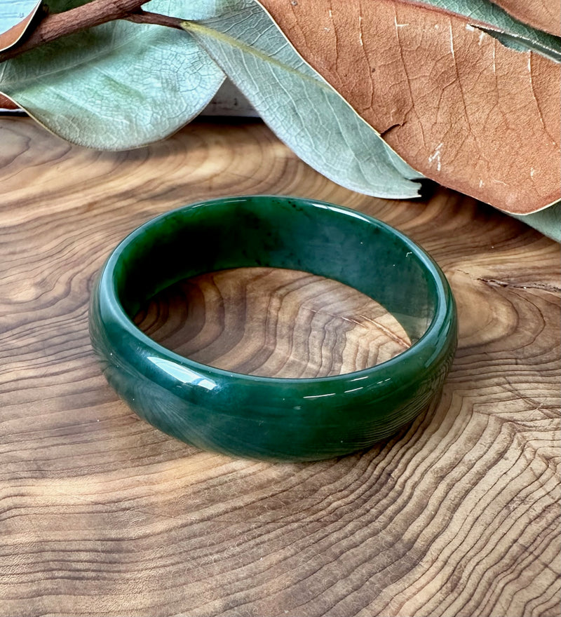 Canadian Jade Bangle, 54mm x 16.5