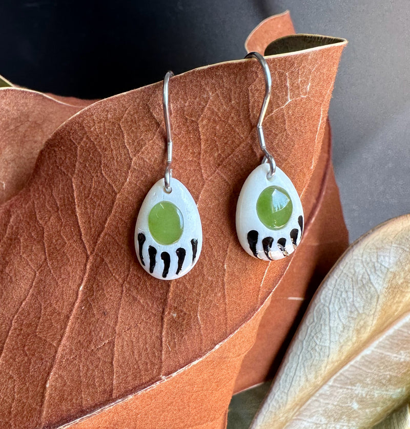 Bear Paw Earrings, 1356-5