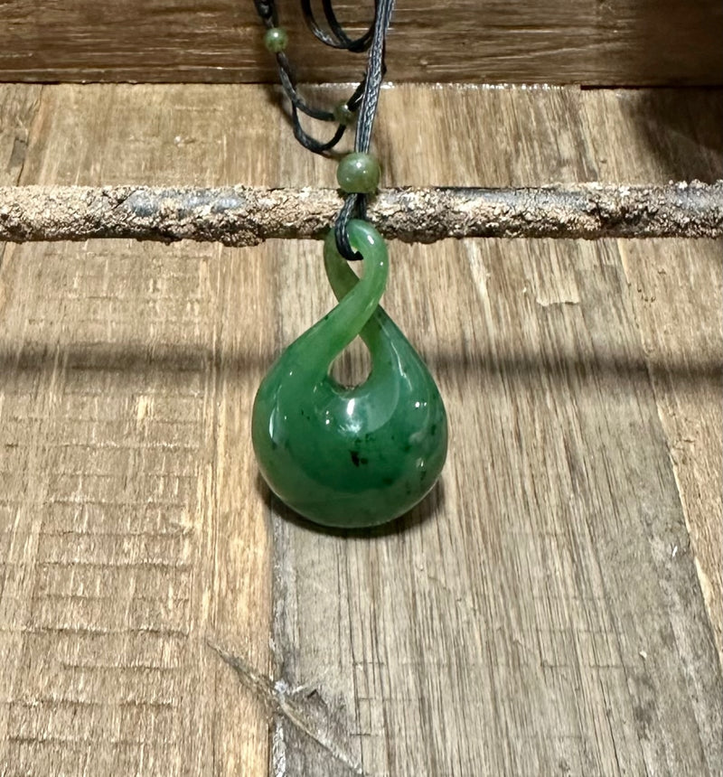 1.5" Infinity Twist Pendant