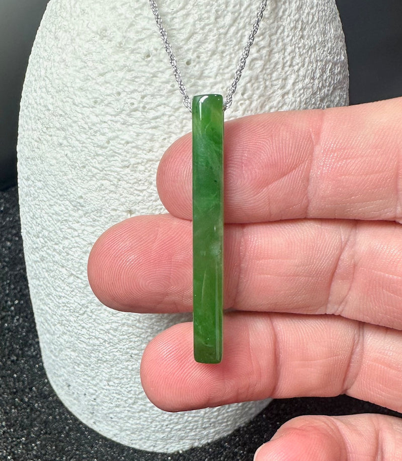 Rectangle Drop Pendant, 45mm