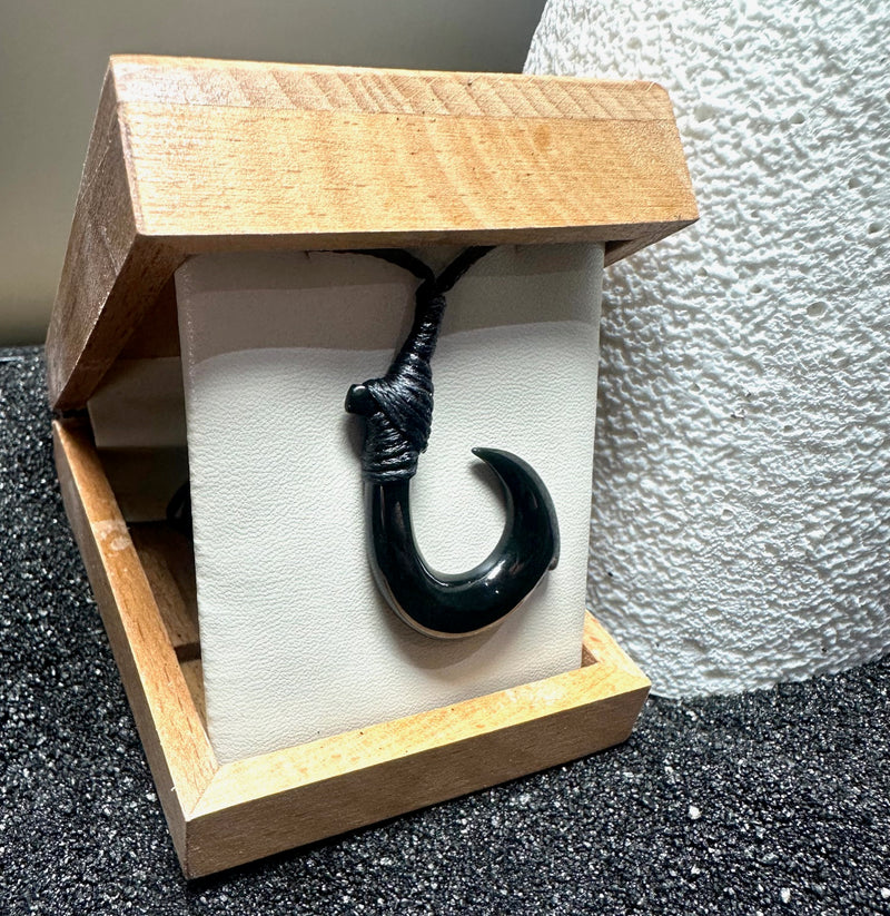 Black Australian Fish Hook, 3743